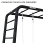 Preview: Berg PlayBase Medium TL Complete Set (Rubber seat, Trapeze & Climbing wall)