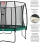 Preview: Berg Champion 380 Grey incl. Safety Net Deluxe