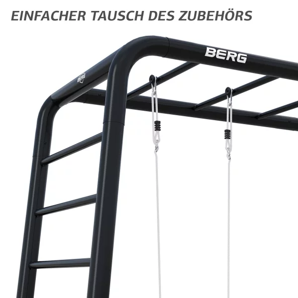 Berg PlayBase Large TT Komplettset (Holzschaukel & Trapez)
